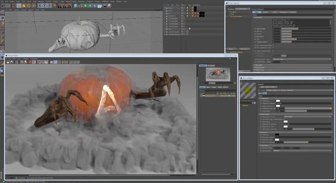 Arnold C4DtoA 4.2.4 R21-R25 C4D阿诺德渲染器